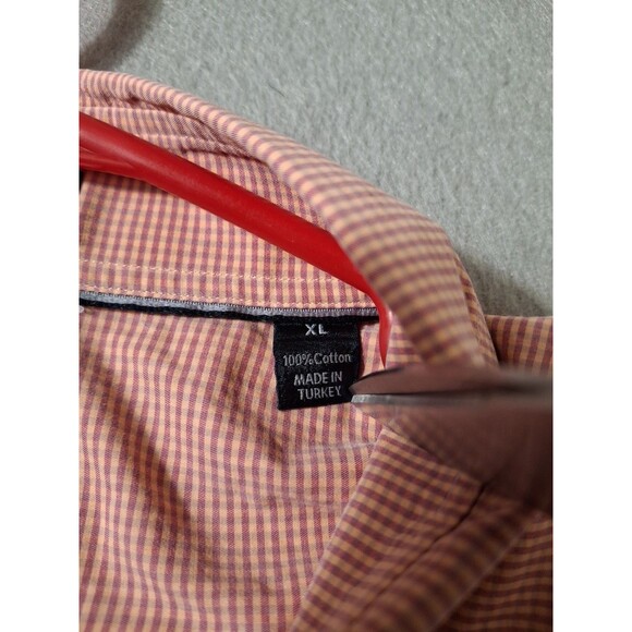 Calder Carmel Dress Shirt Men's XL Limited Edition 1/35 Red Check Long Sleeve - Picture 4 of 8